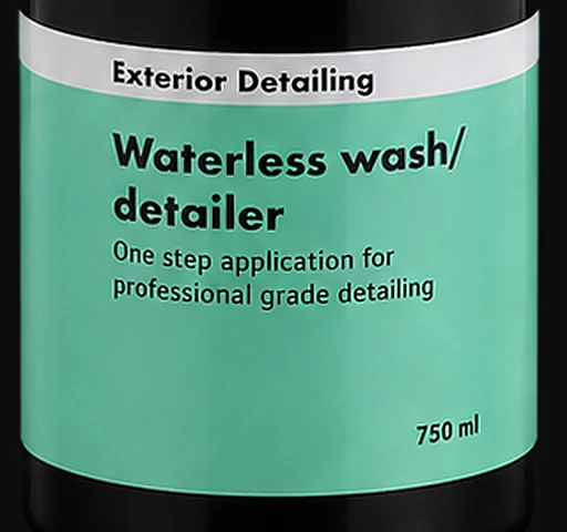 The WakaWax label panel: Exterior Detailing, Waterless wash/detailer, one step application for professional grade detailing, 750 ml